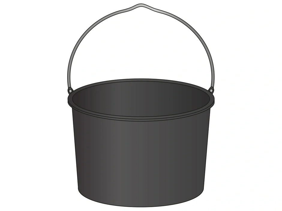 Mörtelkübel 90 Liter Durchm. 70 cm Höhe